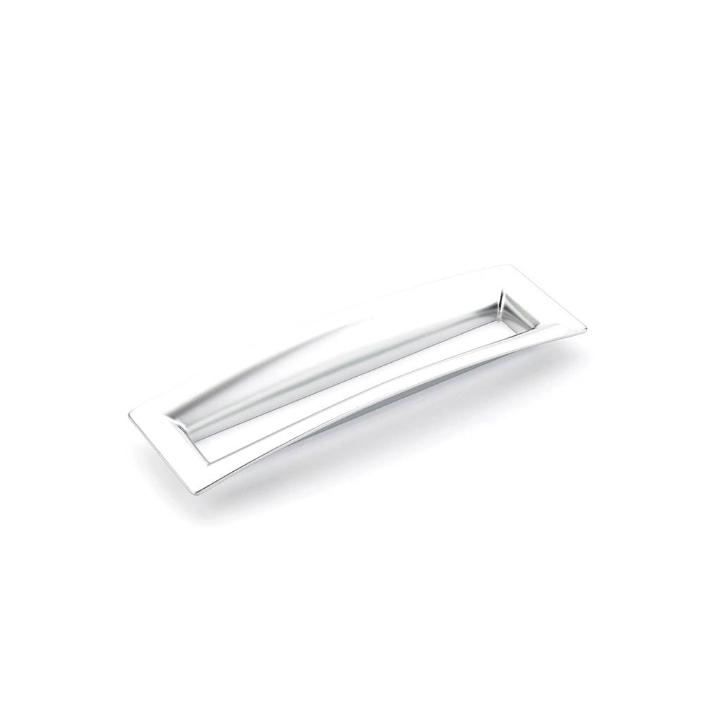 Schaub And Company Pull, Flared Rectangle, Matte Chrome, 160 mm cc
