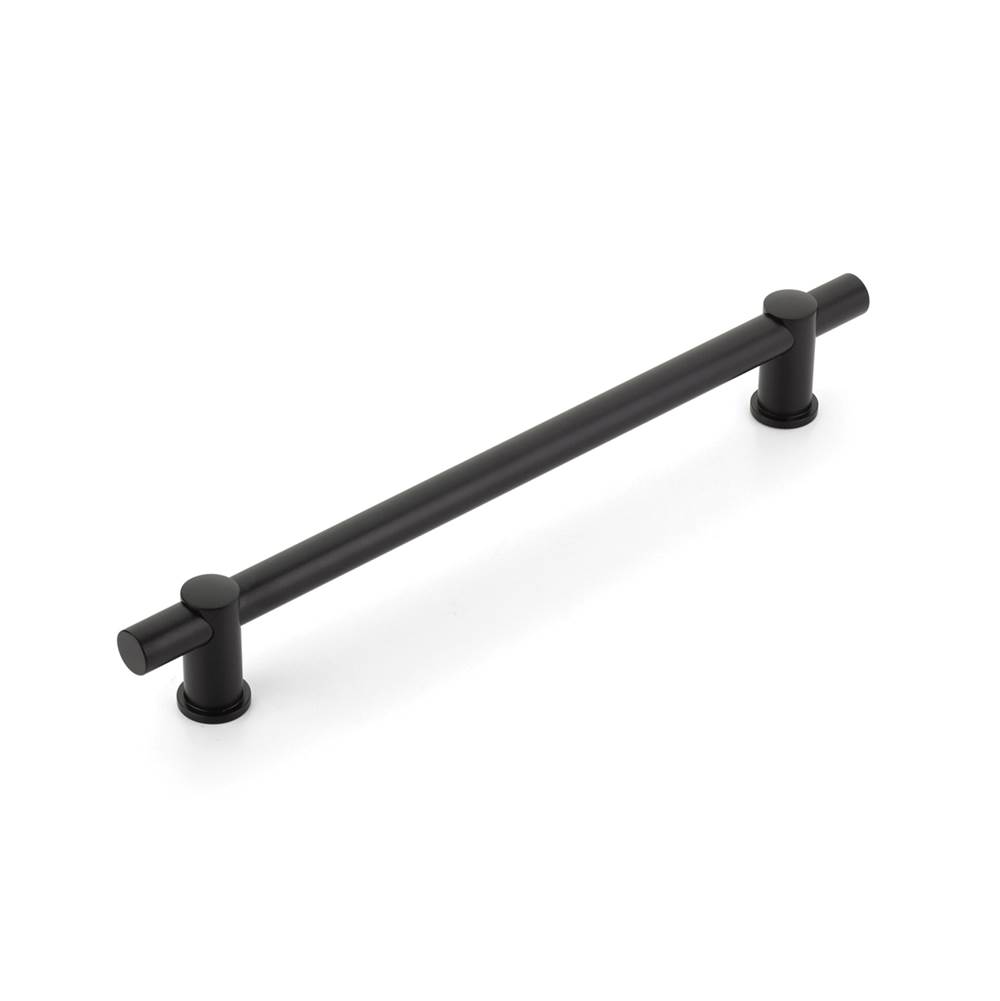 Schaub And Company Concealed Surface, Appliance Pull, NON-Adjustable, Matte Black, 12'' cc