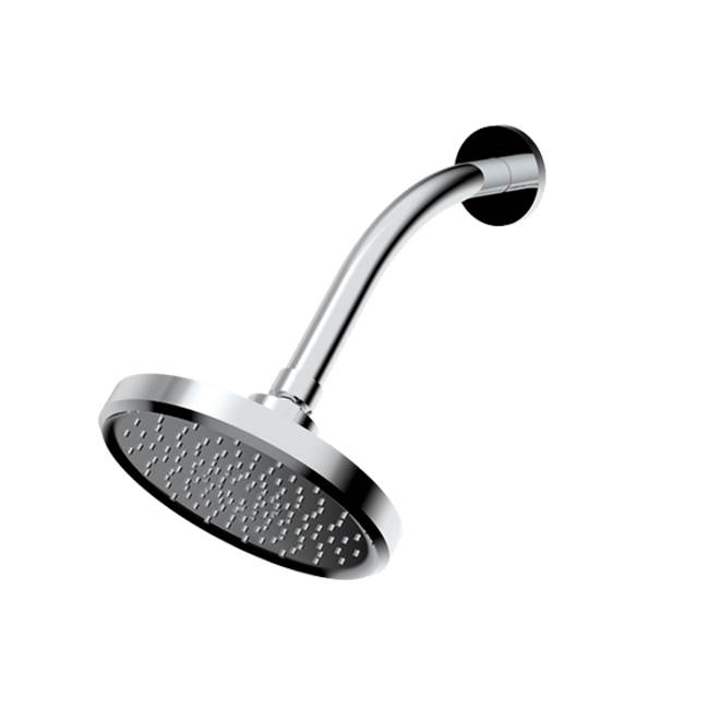 Santec 6'' Single Function Showerhead with Arm and Flange