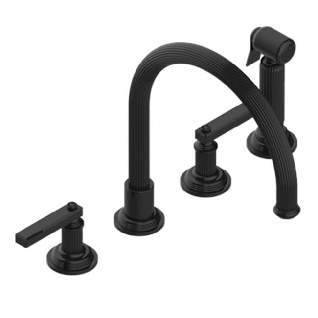 THG Three Hole Kitchen Faucet With Side Spray
