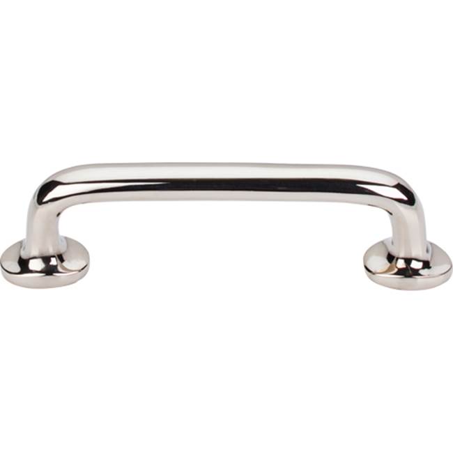 Top Knobs Aspen II Rounded Pull 4 Inch (c-c) Polished Nickel
