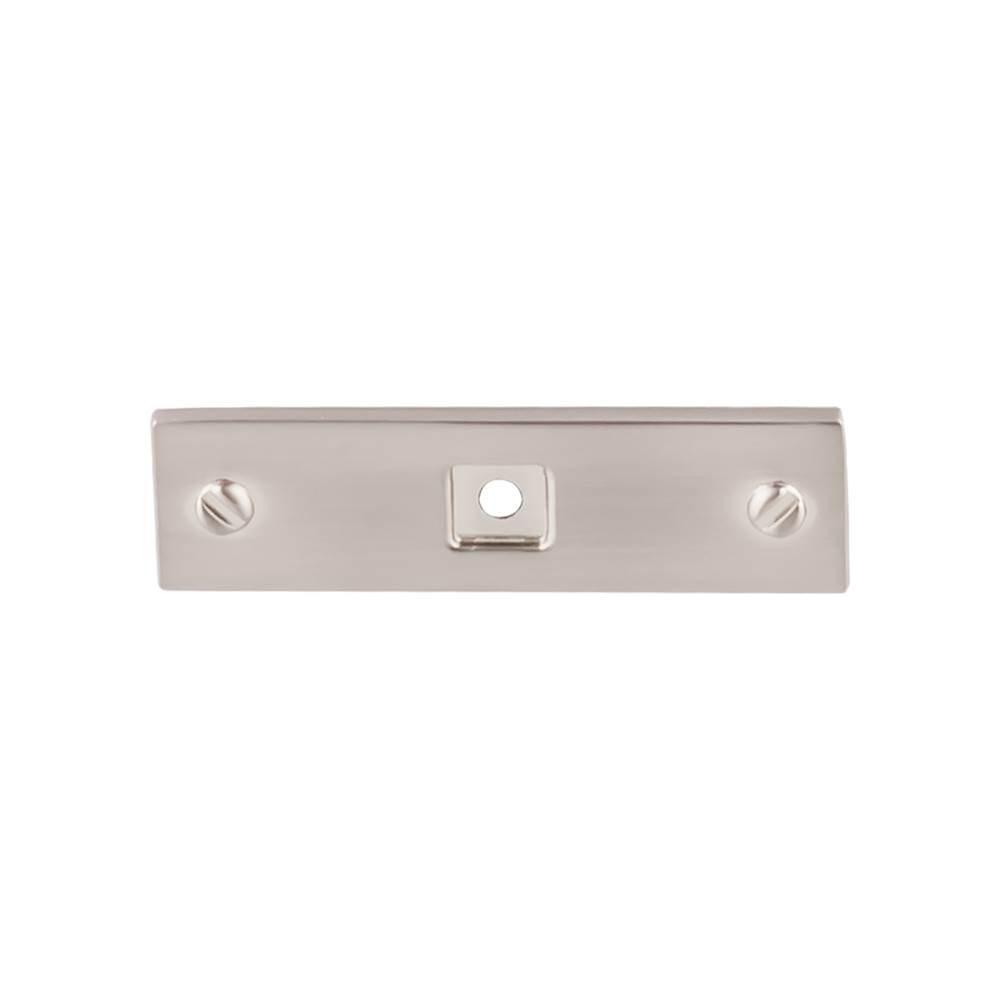 Top Knobs Channing Backplate 3 Inch Brushed Satin Nickel