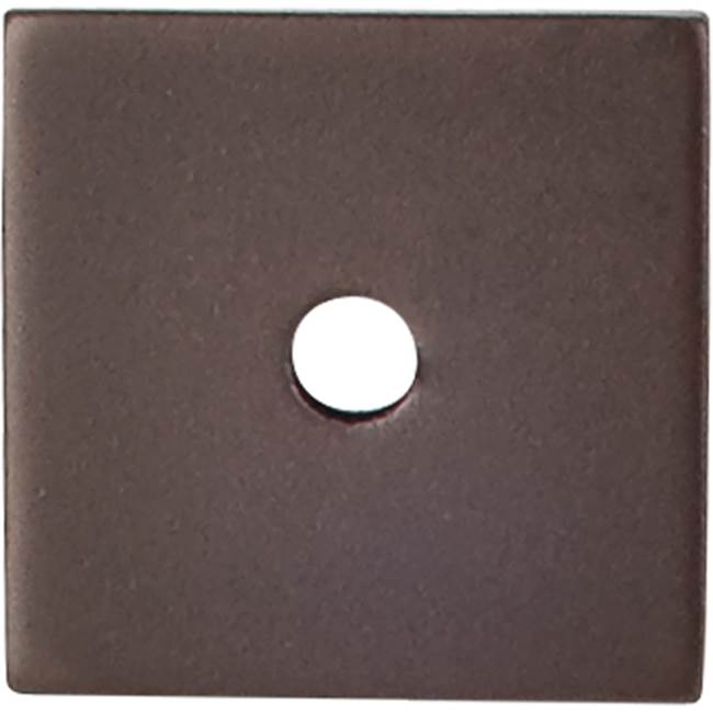 Top Knobs Square Backplate 1 Inch Oil Rubbed Bronze
