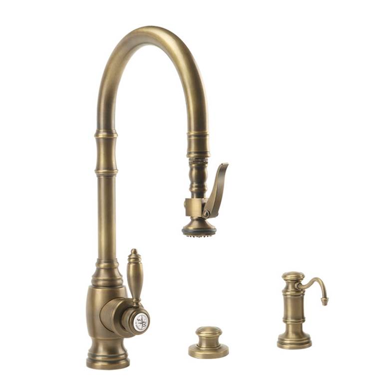 Waterstone Waterstone Traditional PLP Pulldown Faucet - 3pc. Suite
