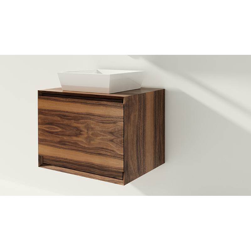 WETSTYLE Furniture ''M Metro'' - Vanity Wall-Mount 30 X 18 - 18 Depth - Walnut Chocolate
