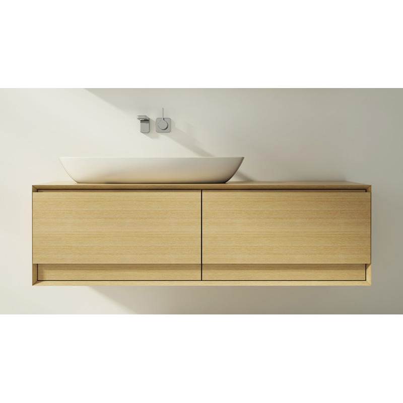 WETSTYLE Furniture ''M'' - Vanity Wall-Mount 72 X 18 - Oak White